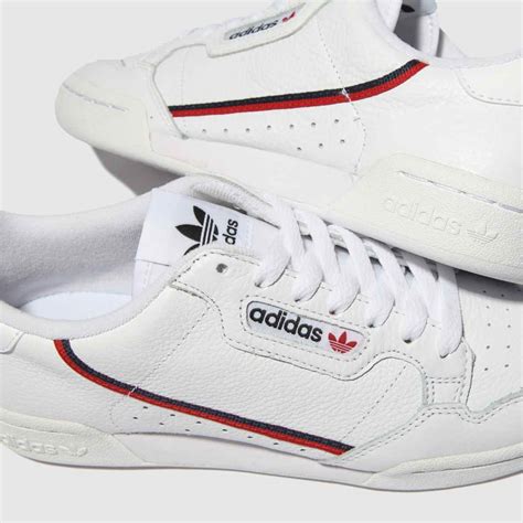 continental 80 adidas weiß angezogen|adidas Continental 80 Schuh .